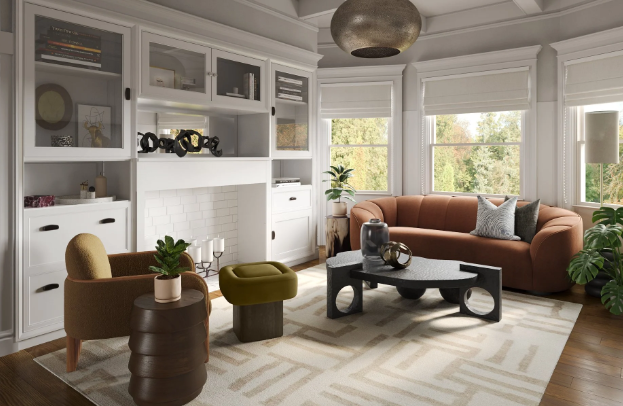 Living Room Without Sofa