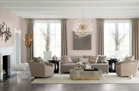 Glam Living Room Design